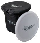 newgen medicals Eisbad-Set, 220 l, Ø 80 cm, 5-fach isoliert, mit Pumpe, Deckel, Tasche