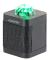auvisio Bluetooth-Lautsprecher mit 5 Watt und 3-farbigem Disco-Lichteffekt