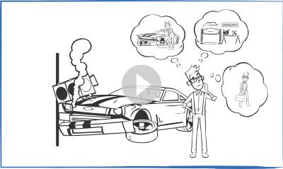 Erklärvideo zum Schadenservice der uniVersa. Foto: uniVersa