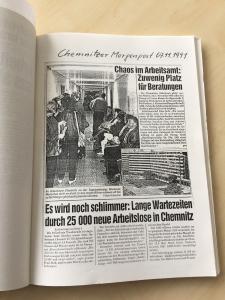 Platzprobleme im Arbeitsamt
