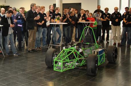 Erster Osnabrücker Rennwagen mit E-Motor