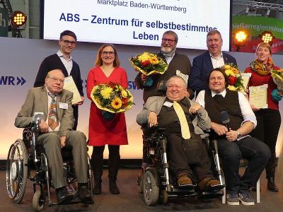 Preisverleihung Goldener Rollstuhl 2020 © ABS - Zentrum selbstbestimmt Leben e.V.