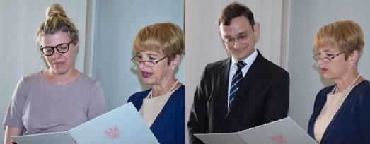 Brandenburgs Wissenschaftsministerin Dr. Martina Münch überreicht die Ernennungsurkunden