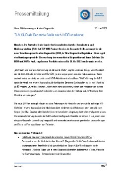 TUEV SUED als Benannte Stelle nach IVDR anerkannt.pdf