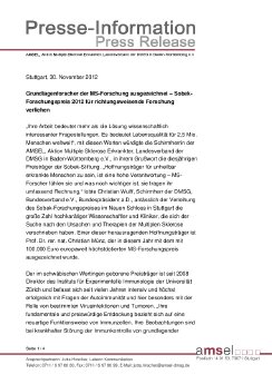 AMSEL-PM_Sobek 2012_Grundlagenforscher der MS-Forschung ausgezeichnet.pdf