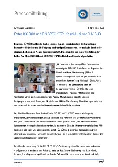 Erstes ISO 9001 und DIN SPEC 17071 Kombi-Audit von TUEV SUED.pdf