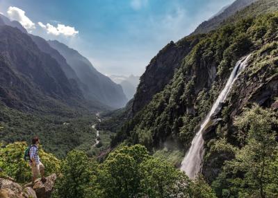 Maggiatal – Wasserfälle in Maggia und Foroglio / Bild: Ticino Turismo, Foto Alessio Pizzicannella