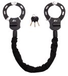 AGT E-Scooter-Handschellenschloss mit 3 Schlüsseln und 92 cm Gesamtlänge