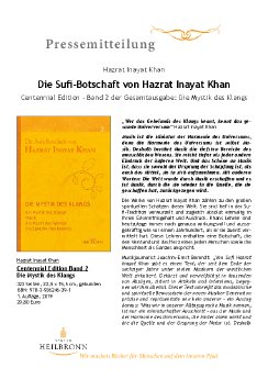 Pressemitteilung Centennial Edition Band 2 von Hazrat Inayat Khan.pdf