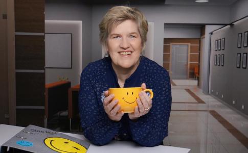 Carmen Goglin, Deutschlands bekannteste Business-Lach-Trainerin, lacht am Weltlachtag 2021 (Sonntag, 2. Mai) ab 13:45 Uhr live mit ihren Anhängern auf Instagram (@GoglinCarmen)
Foto: Orhidea Briegel