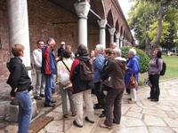 Türkei, Istanbul, Wandergruppe am Topkapi-Palast
