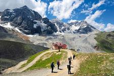 Italien, auf dem Weg zur Schaubachhütte