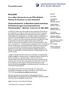 pri25-05-05 - Vom stillen Kämmerlein an die Öffentlichkeit - Patente für Kreatives aus dem Handw.pdf