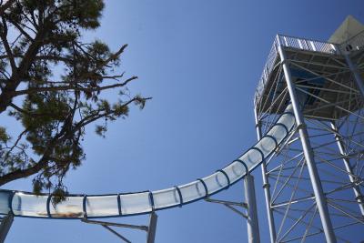 Glassy Looping Rocket at Candyland, Vogue Hotel, Bodrum, Turkey