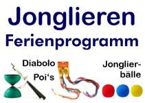 Ferienprogramm JONGLIEREN im August 2020 bei der Jonglierschule München