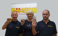 M. Grübel Stv. Schulleiter, J. Nothdurft Dozentin, S. Leibinger Schulleiter