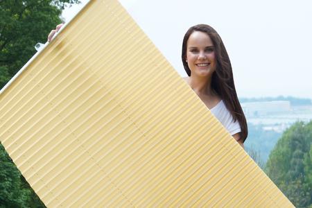 Miss MGO Sachsen trägt Plissee