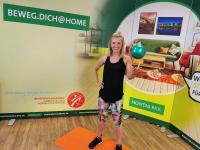 Übungsleiterin Jenny Rosch vom Stadtsportbund Duisburg