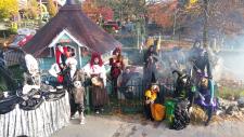 Halloween in Kernie´s Familienpark mit Nebelschwaden
