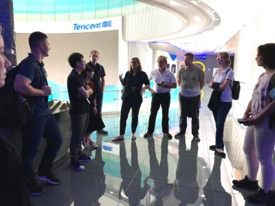 MBA-Fernstudierende besuchen chinesische Netzwerkpartner der HWG in Guangdong
