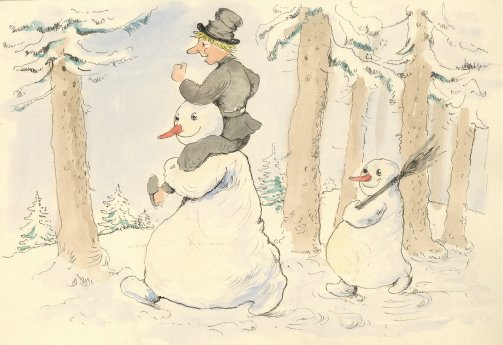 Wilhelm Höpfner, Schneemanngeschichte, Kinderbuch.jpg