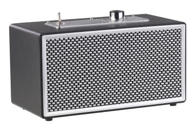 ZX 1711 1 auvisio Mobiler Retro Lautsprecher mit Bluetooth 4.1