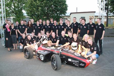 Das Ignition Racing Team der FH Osnabrück in der vierten Generation