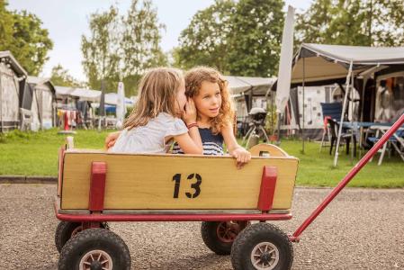 Campingplatz Klausenhorn Bodensee Bollerwagen