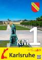 KM Schild Karlsruhe / Bildnachweis: Marathon Karlsruhe e.V.