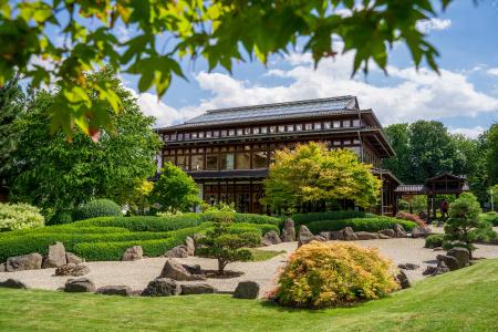 Der Japanische Garten in Bad Langensalza ist ein Außenstandort der BUGA 2021.
Copyright: © Bildarchiv BUGA 2021 Erfurt gGmbH