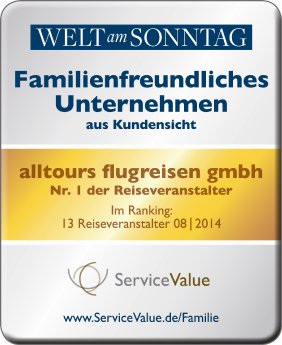ServiceValue-Siegel familienfreundliches Unternehmen 2014_alltours.jpg