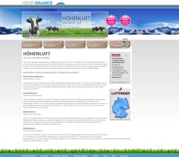Der neue Internetauftritt von www.hoehenbalance ist online