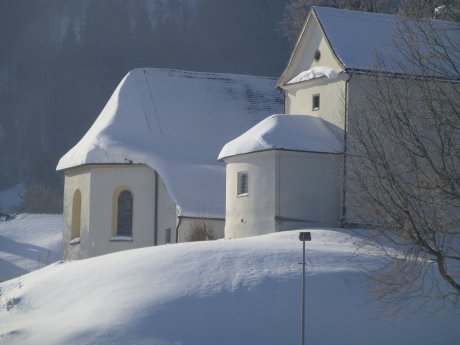 Alpsee für dich Loretto Kapelle Stimmung Schnee - 2.jpg
