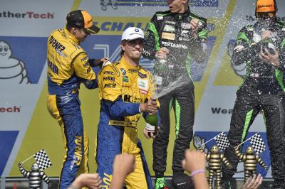 Jens Klingmann, Jesse Krohn, Turner Motorsport, VIR, Podium