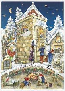 Adventskalender "Dresdner Märchenwald" von Alfred und Bianka Werker, Dresden, um 2012. Foto: Stadtmuseum Dresden