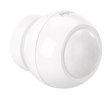 Luminea Home Control WLAN-PIR-Bewegungsmelder und Lichtsensor XMD-100.app mit App für Benachrichtigung