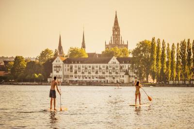 Konstanz Silhouette SUP / Bildnachweis: MTK Dagmar Schwelle