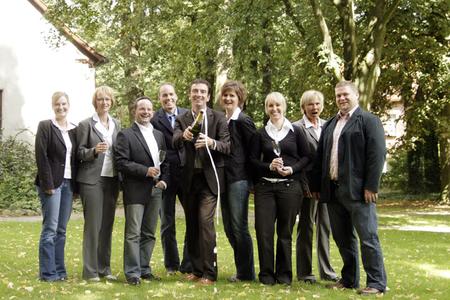 10 Jahre CHD Expert Deutschland - das Managementteam feiert