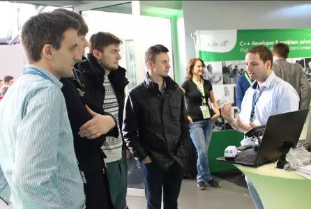 Die Firmenkontaktmesse TH CONNECT im Hörsaalzentrum Halle 17