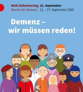 Plakatmotiv zum Welt-Alzheimertag 2020