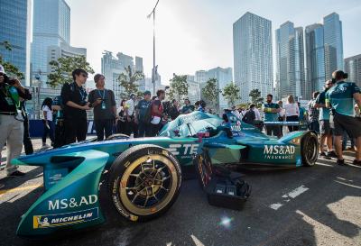 Formel E, MS&AD Andretti, Kamui Kobayashi, Hongkong