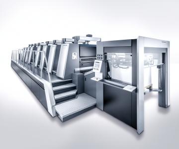 Beispiel für Investitionen in Maschinenpark: Heidelberg Speedmaster XL 106-8-P 18K (Copyright: Heidelberger Druckmaschinen AG)