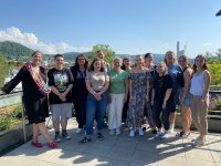 Die Ausbildungsbotschafterinnen und -botschafter treffen sich regelmäßig zum Austausch in der Handwerkskammer Reutlingen, um über Schwerpunkte und Ziele des Projekts „Ausbildungsbotschafter“ zu reden. / Foto: ausbildungsbotschaftertreffen.jpg / © Handwerkskammer Reutlingen