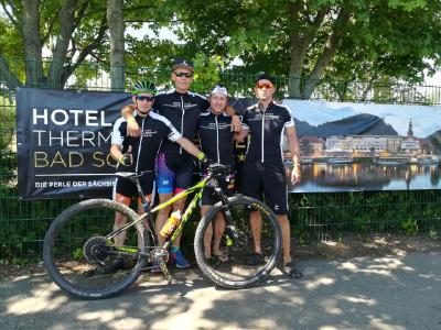 Team Elbresidenz mit Michael Schulze, Nico Pflüger, Silvio Becher und Andreas Berger (v.l.) | Foto: Rico Lasseck