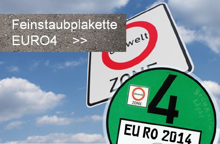 Umweltplakette Euro 4  Wunschkennzeichen Verfügbarkeit prüfen
