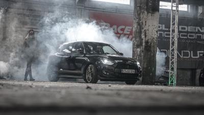 Barracuda Racing Wheels Europe: Kraftzwerg auf schicken Barracudas: Shoxx am Suzuki Swift Sport