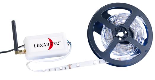 Lunartec WLAN-Adapter fuer Smartphone-Fernsteuerung von LED-Streifen. Bild: PEARL.GmbH