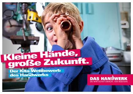 kleine Hände große Zukunft, Bildquelle: Marketing Handwerk GmbH