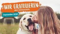 Herzlichen Glückwunsch! Unsere September-Gewinner stehen fest
