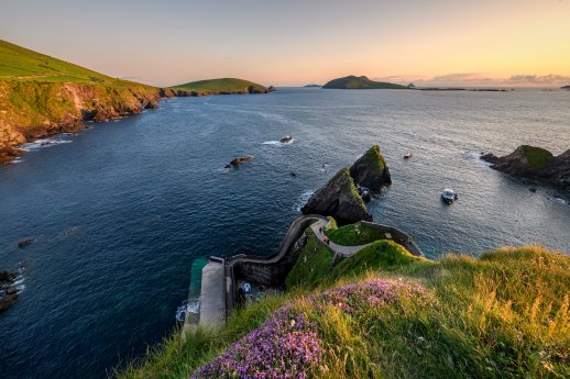 Dunquin Pier Sunset Dingle County Kerry.jpg